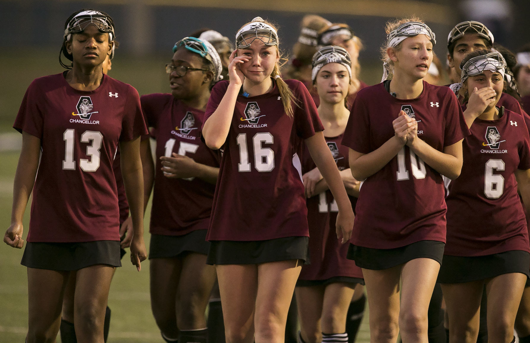Chancellor vs Great Bridge field hockey